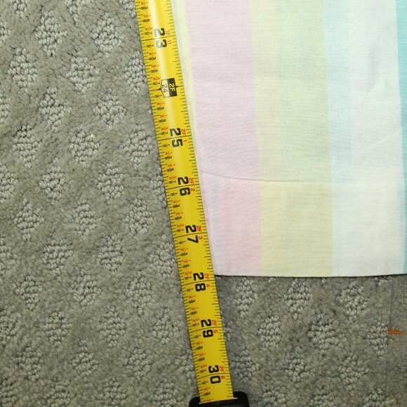 Authentic Vintage 60's Christian Dior Linen High Waisted Wide Leg Pants Size 28" - Picture 10 of 12